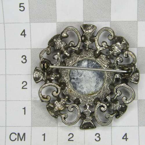 International Caravanning Scottish brooch