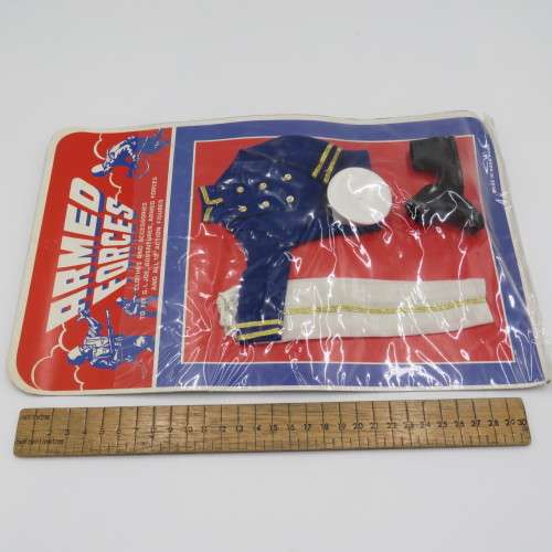 Vintage Armed Forces action figure clothing set - 12 inch figurines like GI Joe