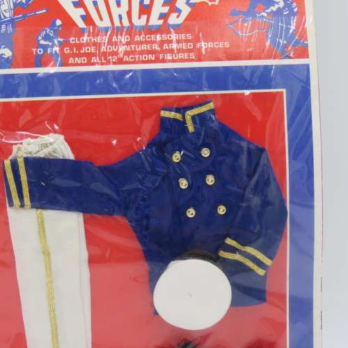 Vintage Armed Forces action figure clothing set - 12 inch figurines like GI Joe