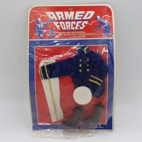 Vintage Armed Forces action figure clothing set - 12 inch figurines like GI Joe