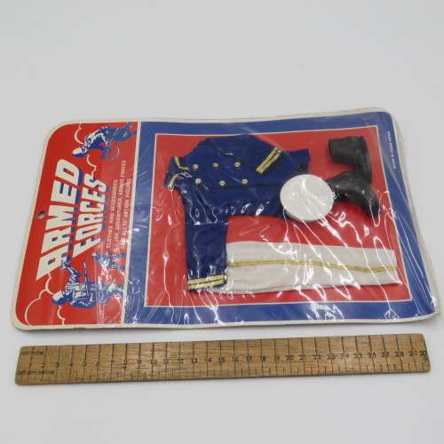 Vintage Armed Forces action figure clothing set - 12 inch figurines like GI Joe