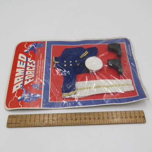 Vintage Armed Forces action figure clothing set - 12 inch figurines like GI Joe