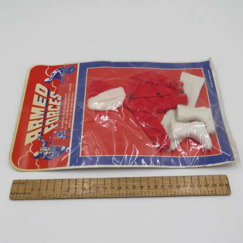Vintage Armed Forces action figure clothing set - 12 inch figurines like GI Joe