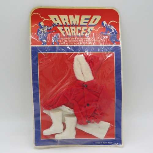 Vintage Armed Forces action figure clothing set - 12 inch figurines like GI Joe