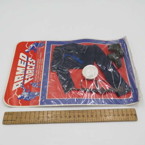 Vintage Armed Forces action figure clothing set - 12 inch figurines like GI Joe