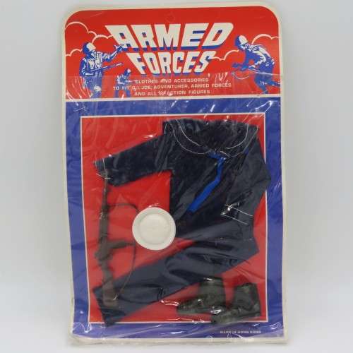 Vintage Armed Forces action figure clothing set - 12 inch figurines like GI Joe