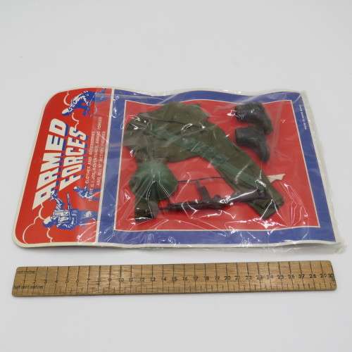 Vintage Armed Forces action figure clothing set - 12 inch figurines like GI Joe