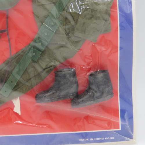 Vintage Armed Forces action figure clothing set - 12 inch figurines like GI Joe