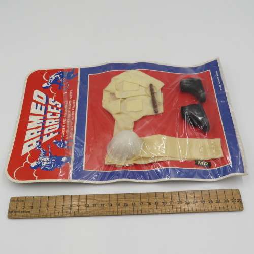 Vintage Armed Forces action figure clothing set - 12 inch figurines like GI Joe