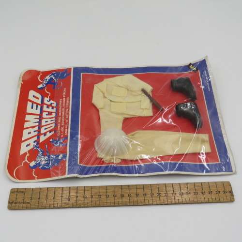 Vintage Armed Forces action figure clothing set - 12 inch figurines like GI Joe