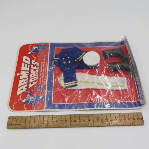 Vintage Armed Forces action figure clothing set - 12 inch figurines like GI Joe