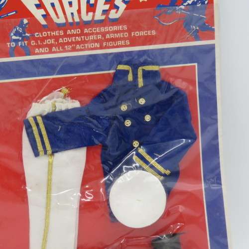 Vintage Armed Forces action figure clothing set - 12 inch figurines like GI Joe