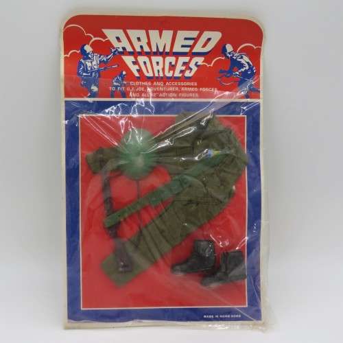 Vintage Armed Forces action figure clothing set - 12 Inch figurines like GI Joe
