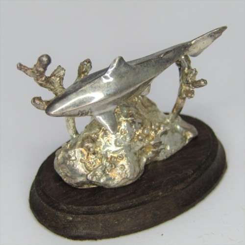 Big 5 African Marine Silver set in box by Stuart Benade