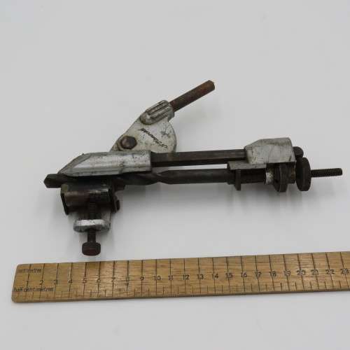 Vintage drill bit sharpening jig