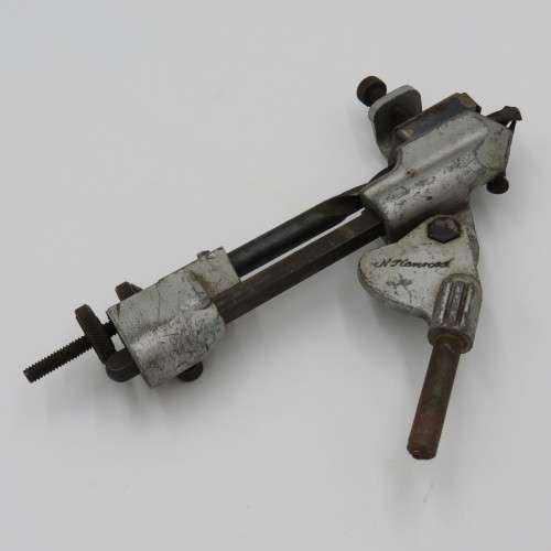 Vintage drill bit sharpening jig