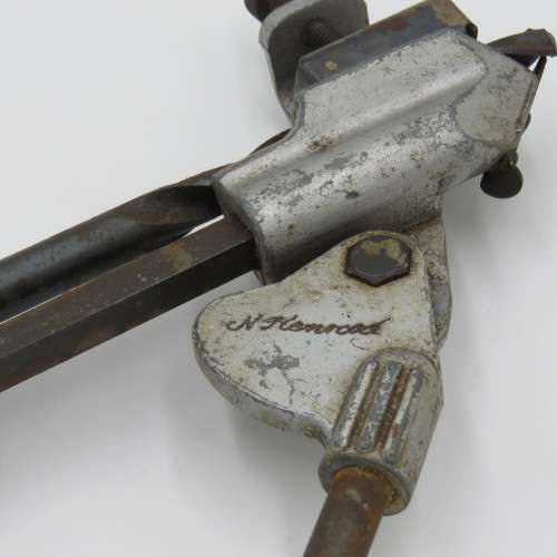 Vintage drill bit sharpening jig
