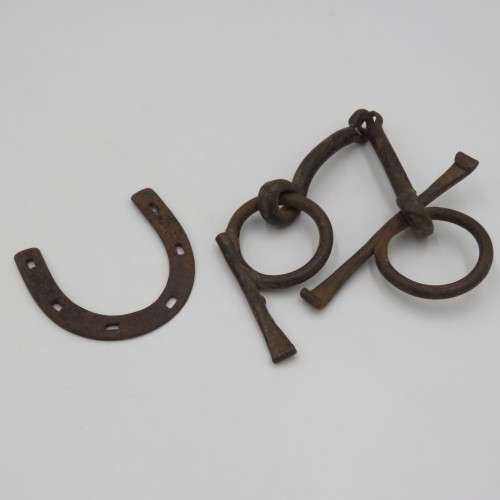Boer War Victorian Mounted Infantry Officer`s horse bit with other pieces