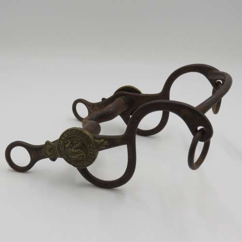 Boer War Victorian Mounted Infantry Officer`s horse bit with other pieces