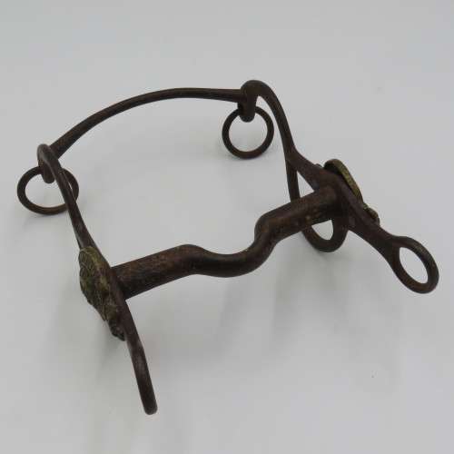 Boer War Victorian Mounted Infantry Officer`s horse bit with other pieces