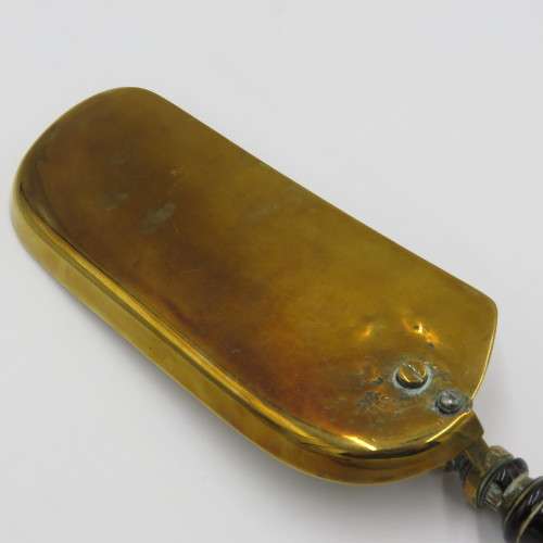 Antique brass and wood silent batter