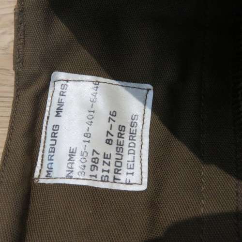 SADF Nutria combat trousers - Size 34 - Inner leg 78 cm