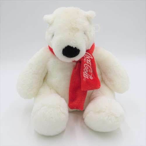 Vintage Coca-Cola Polar bear soft plush toy