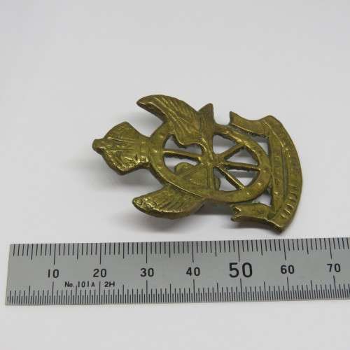 WW2 Railway and Harbour Brigade cap badge