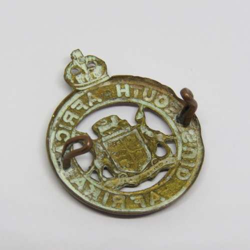 South African Instructional Corps Collar badge - King`s crown - Pre 1952