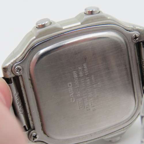 Casio Illuminator World time digital mens quartz watch - AE-1200WH