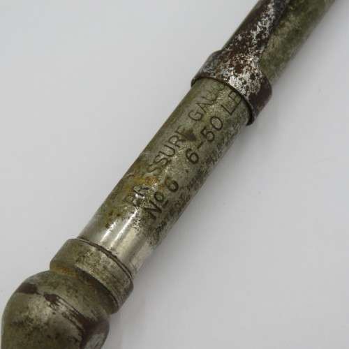 Vintage Dunlop tyre pressure gauge