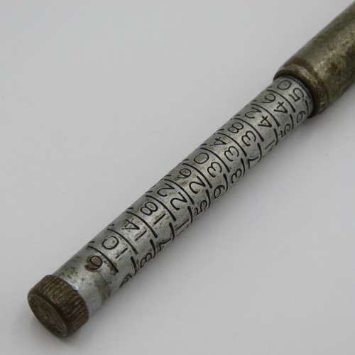 Vintage Dunlop tyre pressure gauge