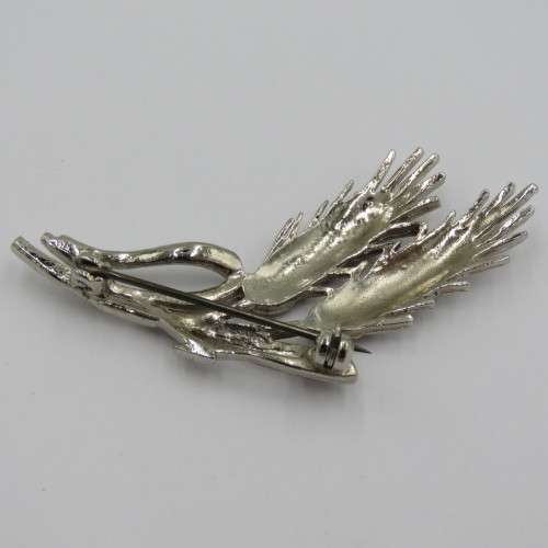 Vintage Marcasite wheat brooch