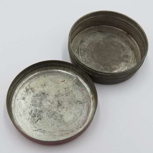 Vintage Colgate Dental cream - Temporary war-time pack tin - Empty
