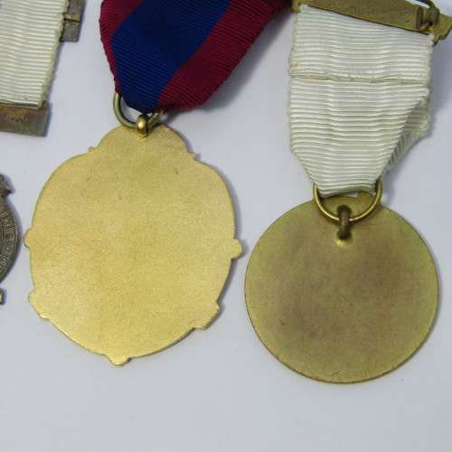 Complete Freemasons kit of Peter John Fletcher - including 5 Jewels and case