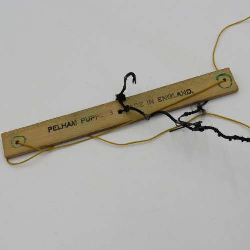 Vintage Pelham Puppets wooden clown marionette toy - Needs new strings