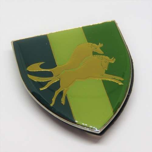 SADF Natal Signal Unit shoulder flash - Blue on left error type - Owen F733