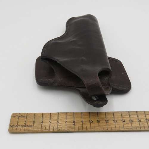 Leather gun holster for Z88 or Beretta 92 - Left hand side - No safety clip