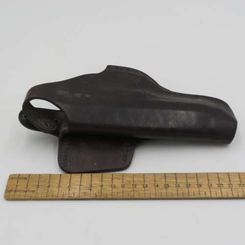 Leather gun holster for Z88 or Beretta 92 - Left hand side - No safety clip