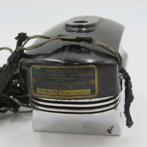 Vintage Smoothie portable sad iron by Lucas Holder Coventry - Not tested - Needs new cable