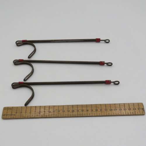 Antique Portable wool winder in wooden case - Foot piece cracked