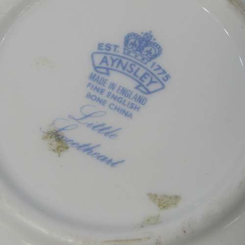 Vintage Aynsley Little Sweetheart trinket dish