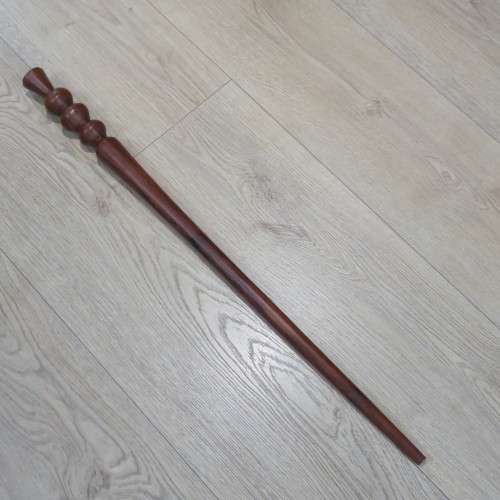 Vintage wooden walking stick - Length 90 cm