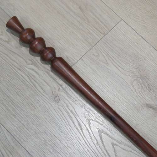 Vintage wooden walking stick - Length 90 cm