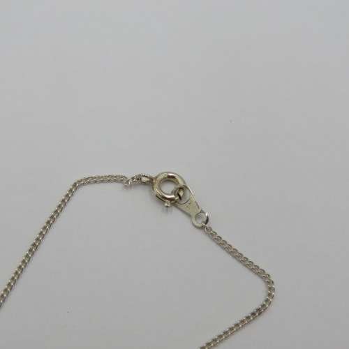 Sterling silver necklace with `Onse Vader` pendant - Weighs 4,2 g - Length 50 cm