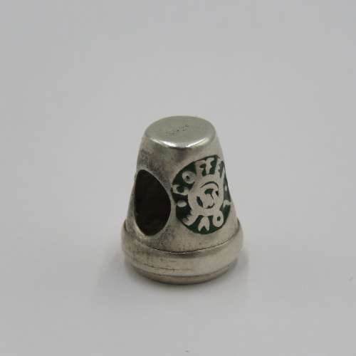 Beautiful Love Coffee charm - Weighs 3,7 g