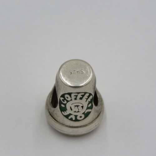 Beautiful Love Coffee charm - Weighs 3,7 g