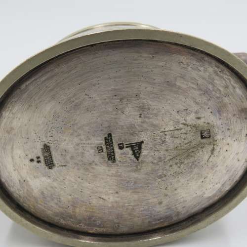 Commercial Hotel Caledon silverplated tea pot by Walker and Hall