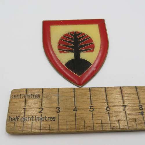 SADF Wonderboom Military base shoulder flash - No pins