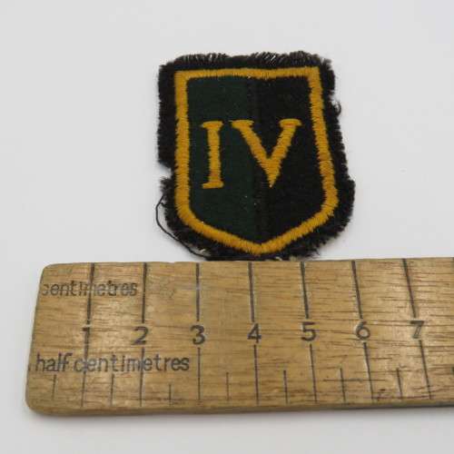 SADF 4 SA Infantry cloth shoulder flash